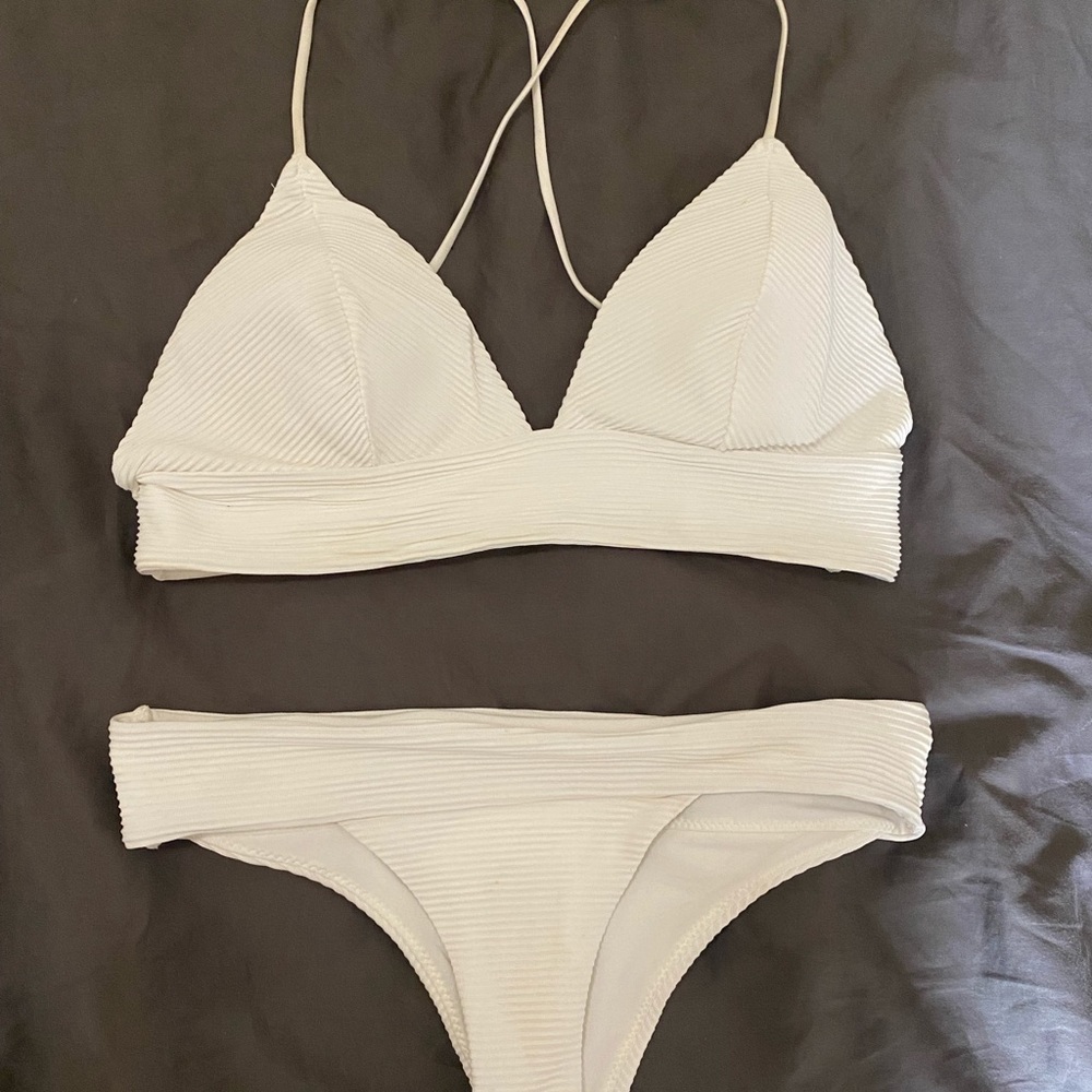 H&M White Bikini